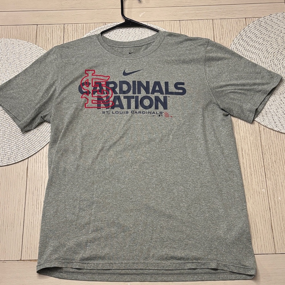 Nike Gray St. Louis Cardinals 'Cardinals Nation' T-Shirt